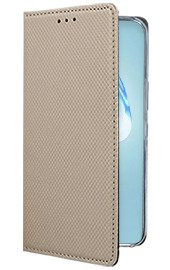 Кожени калъфи Кожени калъфи за Samsung  Кожен калъф тефтер и стойка Magnetic FLEXI Book Style за Samsung Galaxy S20 Ultra G988 златист 